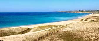 Plage de St-Tugen duness du Trez-Goarem location maison bord de mer